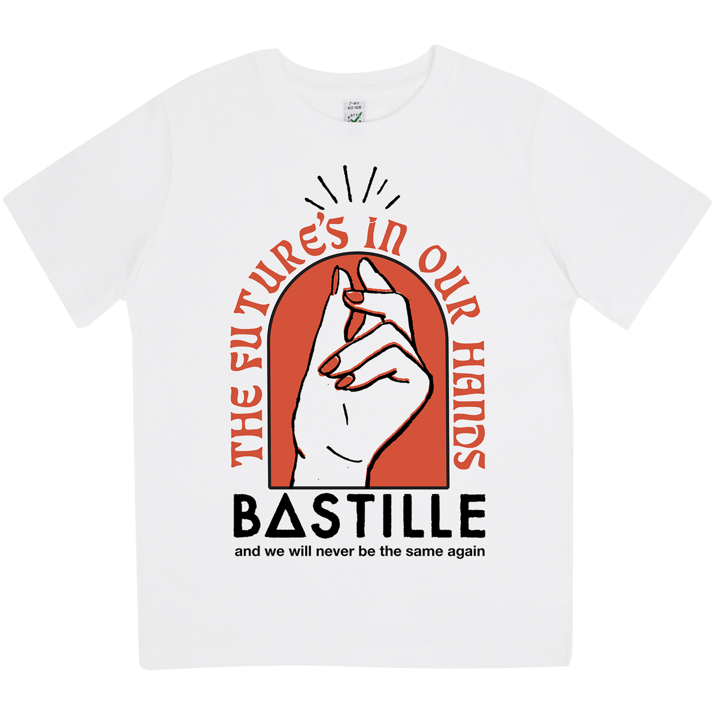 FUTURE’S IN OUR HANDS KIDS WHITE TEE