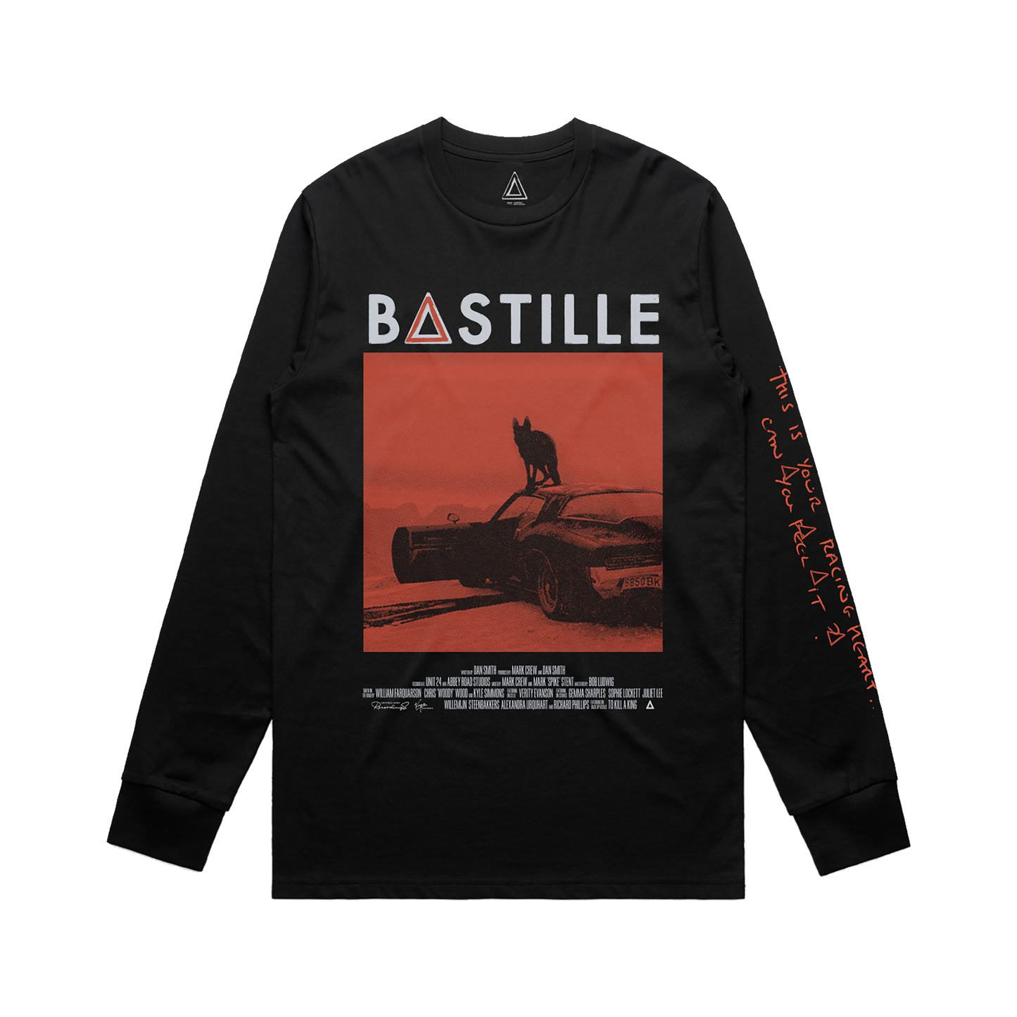 ALL THIS BAD BLOOD BLACK LONGSLEEVE TEE