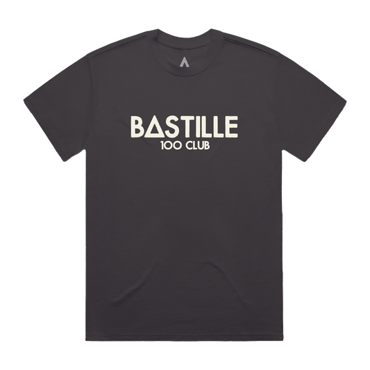 BASTILLE 100 CLUB VINTAGE BLACK EVENT TEE