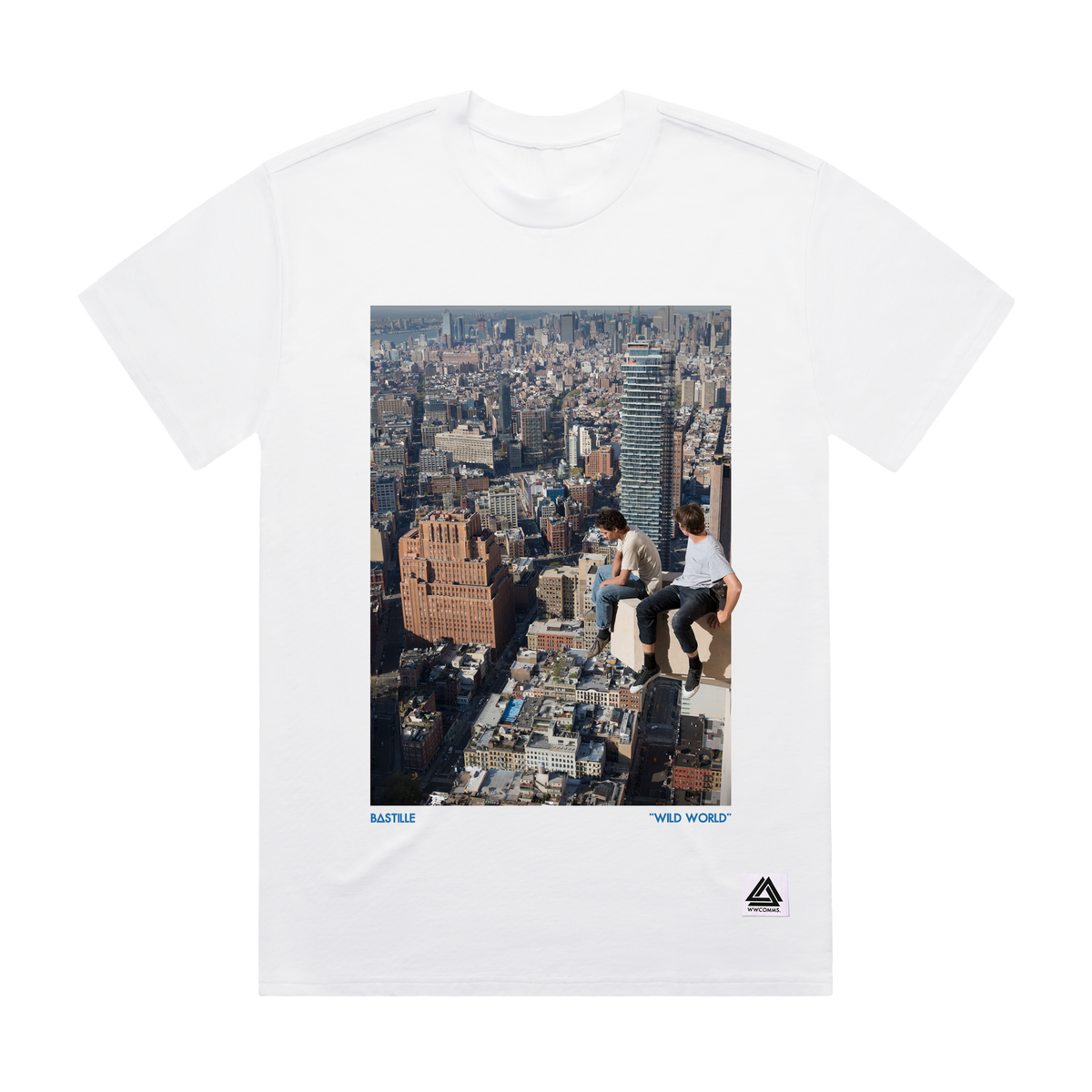 BASTILLE WILD WORLD ANNIVERSARY WHITE TEE