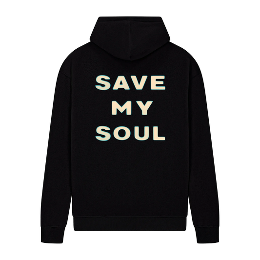 SAVE MY SOUL HEAVYWEIGHT BLACK HOODIE