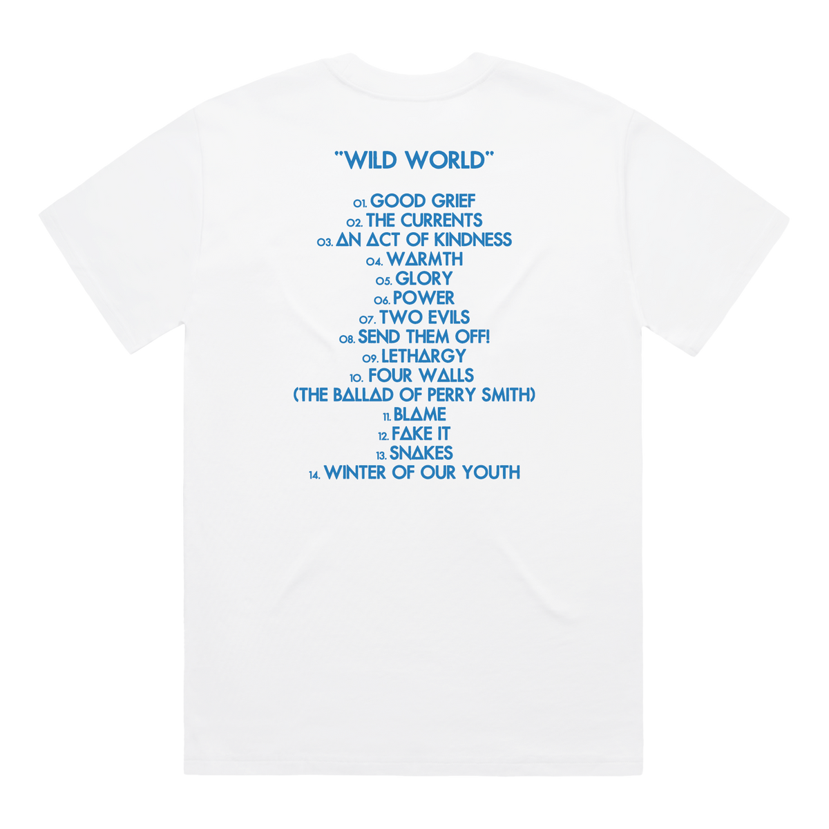 BASTILLE WILD WORLD ANNIVERSARY WHITE TEE