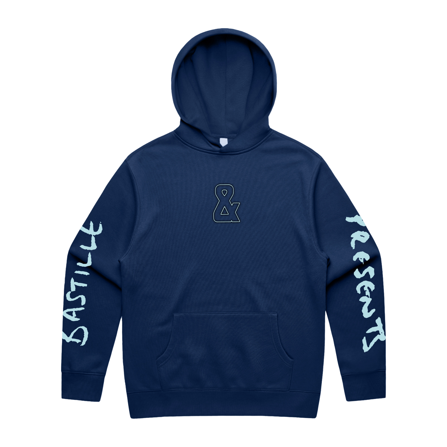 BASTILLE PRESENTS AMPERSAND NAVY PULLOVER HOOD