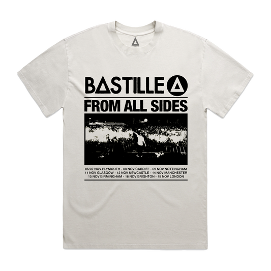 BASTILLE LIVE TOUR NATURAL T-SHIRT