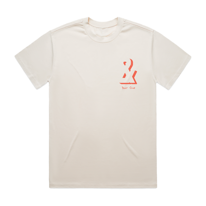 "&" Unreliable Narrator Handwriting Tee (Ecru or Black)