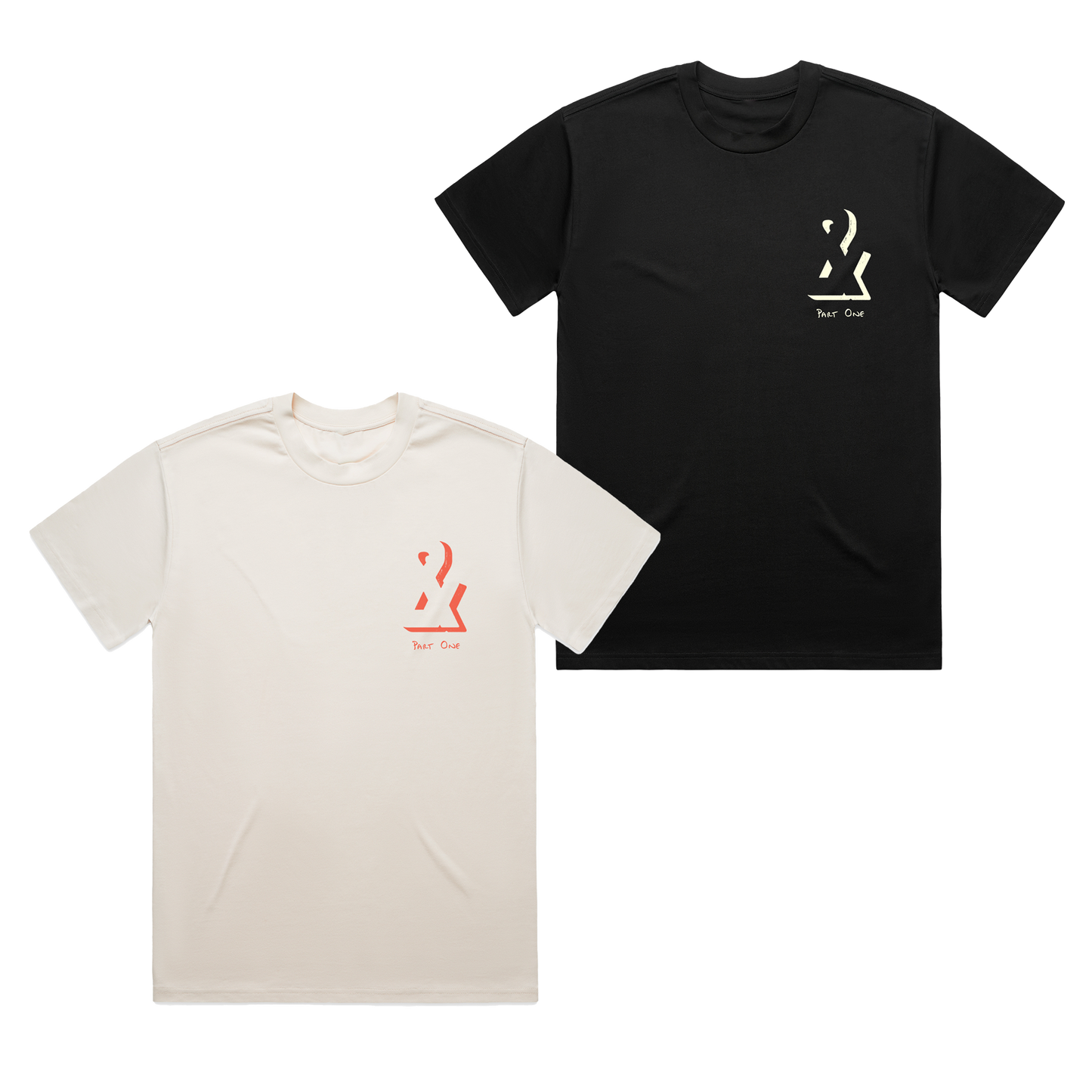 "&" Unreliable Narrator Handwriting Tee (Ecru or Black)